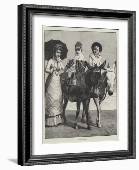 The Morning Ride-null-Framed Giclee Print