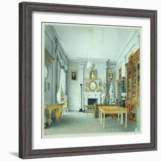 The Morning Room, Chatsworth, 1822-William Henry Hunt-Framed Giclee Print