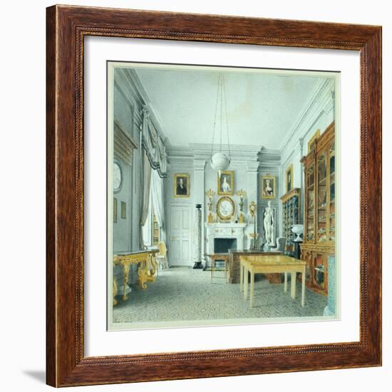 The Morning Room, Chatsworth, 1822-William Henry Hunt-Framed Giclee Print