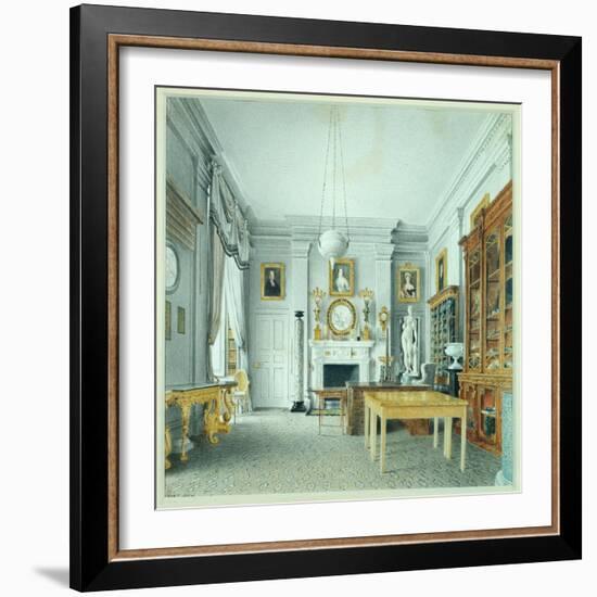 The Morning Room, Chatsworth, 1822-William Henry Hunt-Framed Giclee Print