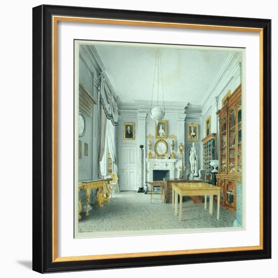 The Morning Room, Chatsworth, 1822-William Henry Hunt-Framed Giclee Print