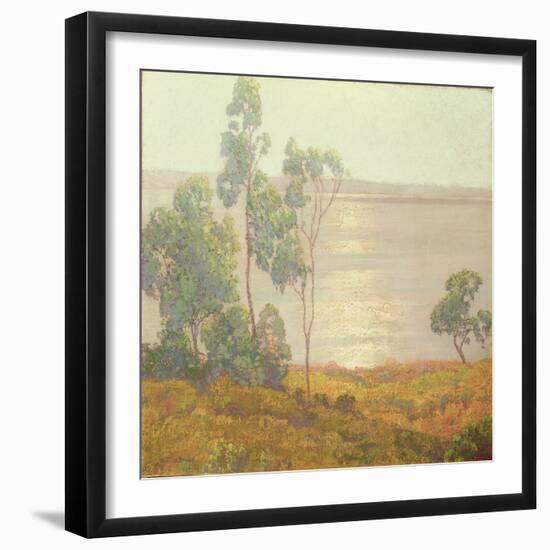 The Morning Sun, San Diego (Oil on Canvas)-Maurice Braun-Framed Giclee Print