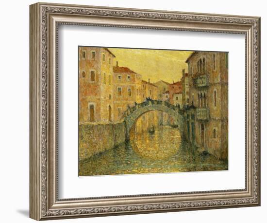 The Morning Sun, Venice-Henri Eugene Augustin Le Sidaner-Framed Giclee Print