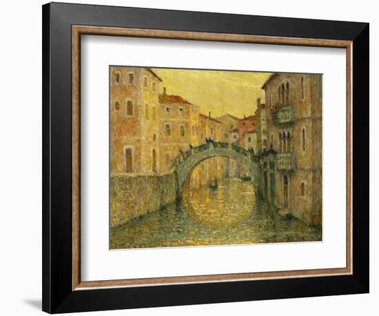 The Morning Sun, Venice-Henri Eugene Augustin Le Sidaner-Framed Giclee Print