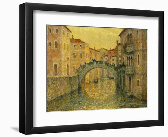 The Morning Sun, Venice-Henri Eugene Augustin Le Sidaner-Framed Giclee Print