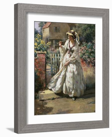 The Morning Walk-William Kay Blacklock-Framed Giclee Print