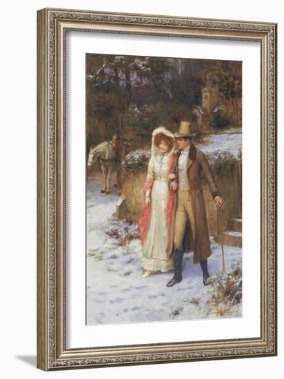 The Morning Walk-George Sheridan Knowles-Framed Giclee Print