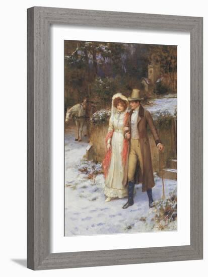 The Morning Walk-George Sheridan Knowles-Framed Giclee Print