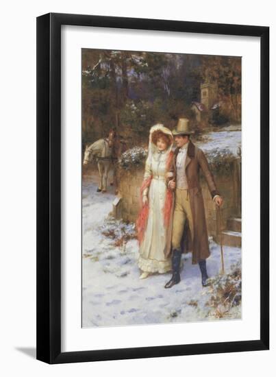 The Morning Walk-George Sheridan Knowles-Framed Giclee Print