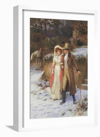 The Morning Walk-George Sheridan Knowles-Framed Giclee Print