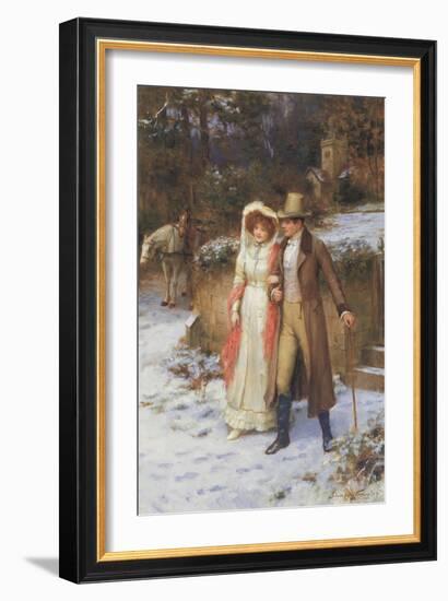 The Morning Walk-George Sheridan Knowles-Framed Giclee Print