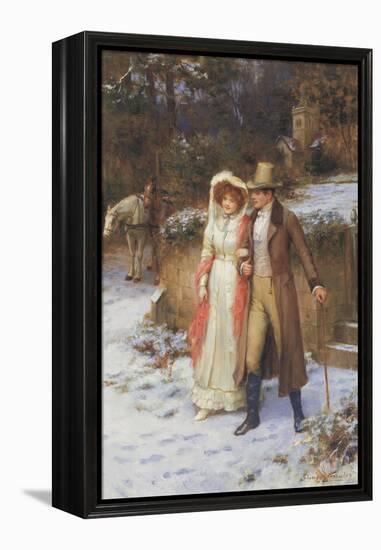 The Morning Walk-George Sheridan Knowles-Framed Premier Image Canvas