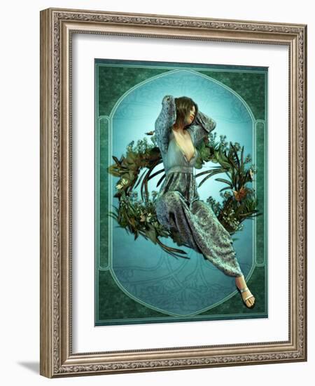 The Morning-Atelier Sommerland-Framed Art Print