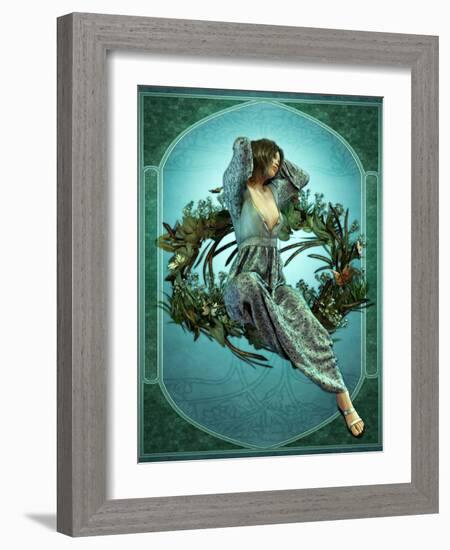 The Morning-Atelier Sommerland-Framed Art Print