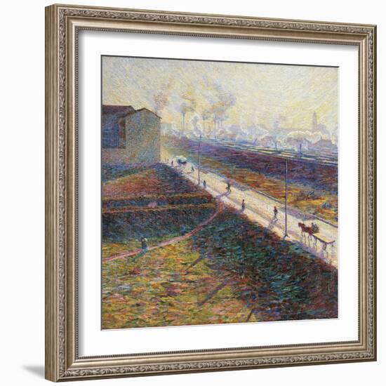 The Morning-Umberto Boccioni-Framed Giclee Print