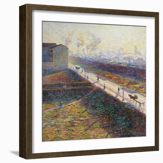 The Morning-Umberto Boccioni-Framed Giclee Print