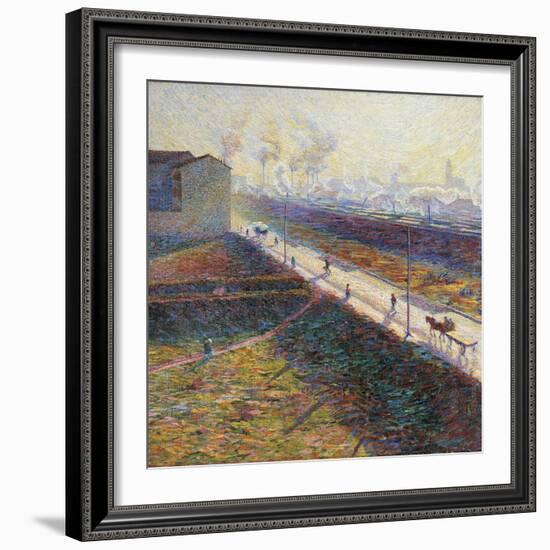 The Morning-Umberto Boccioni-Framed Giclee Print