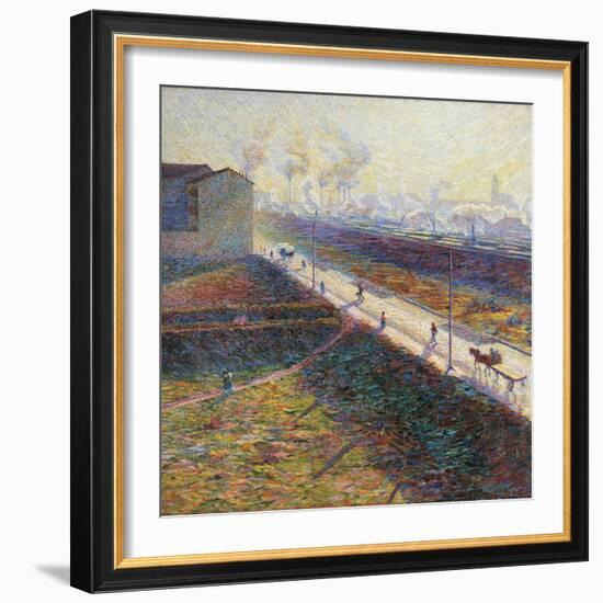 The Morning-Umberto Boccioni-Framed Giclee Print