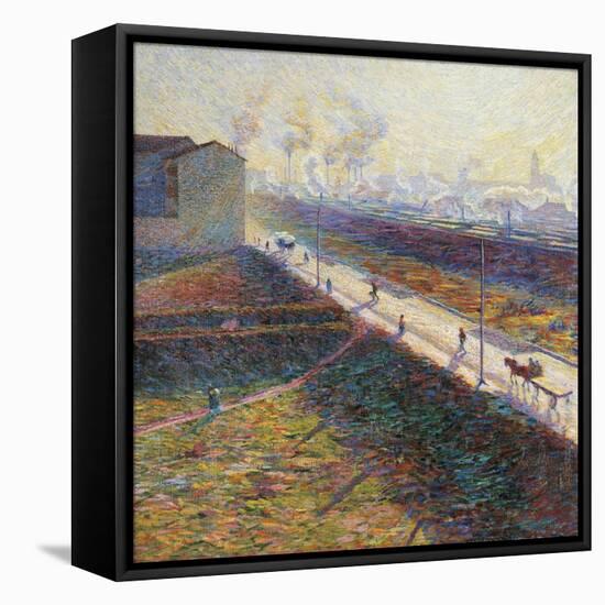 The Morning-Umberto Boccioni-Framed Premier Image Canvas