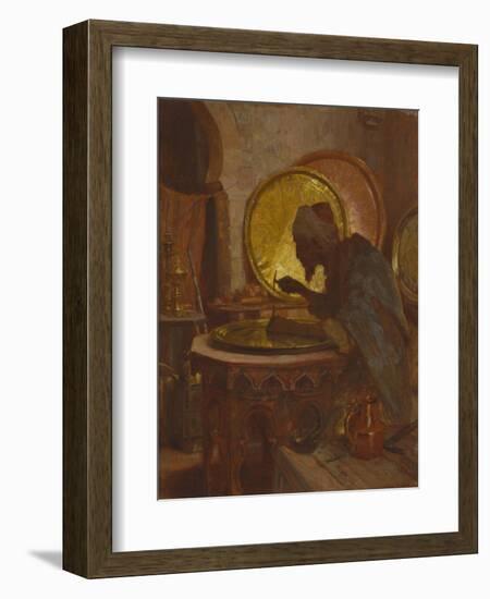 The Moroccan Engraver-Gordon Coutts-Framed Giclee Print