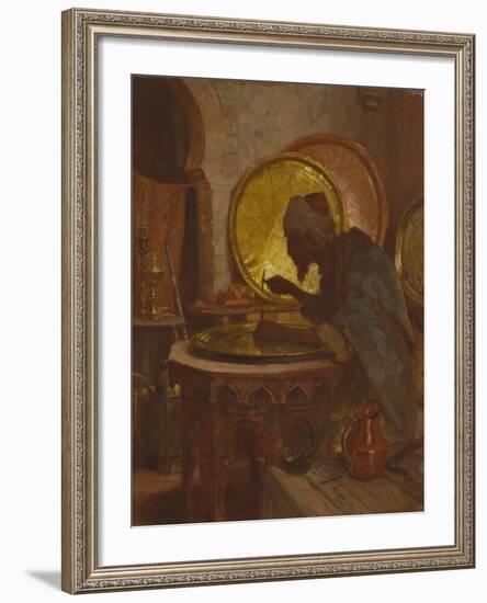 The Moroccan Engraver-Gordon Coutts-Framed Giclee Print