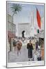 The Moroccan Pavilion at the Universal Exhibition of 1900, Paris, 1900-null-Mounted Giclee Print