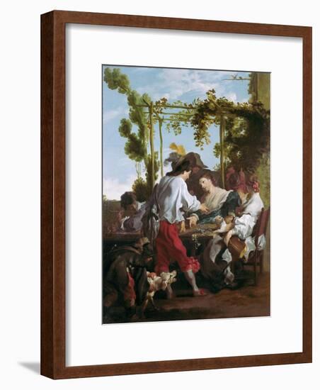 The Morra Game-Johann Liss (Lys)-Framed Giclee Print