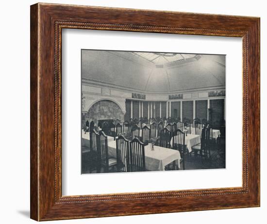 'The Morris Room at the Clarion Café, Manchester', c1911-Unknown-Framed Photographic Print