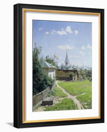 The Moscow Courtyard, 1902-Vasilij Dmitrievich Polenov-Framed Giclee Print