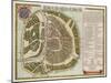 The Moscow Kremlin Map of the 16th Century (Castellum Urbis Moskva), 1662-Willem Janszoon Blaeu-Mounted Giclee Print