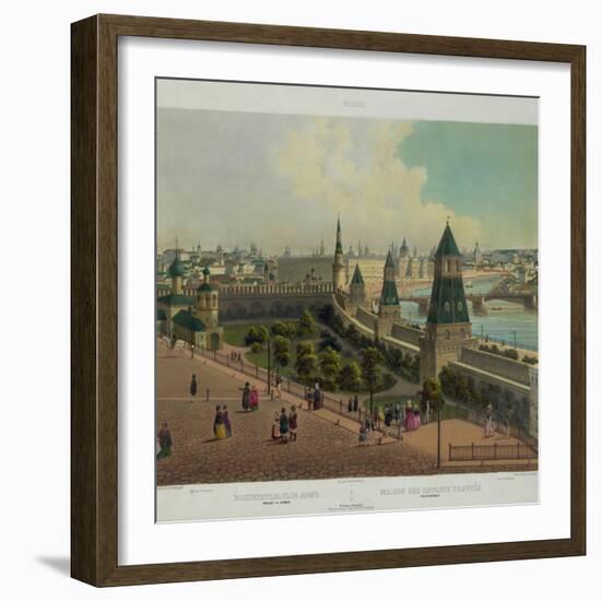 The Moscow Orphanage (From a Panoramic View of Moscow in 10 Part), Ca 1848-Philippe Benoist-Framed Giclee Print