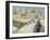 The Moskva River Bridge, 1914-Konstantin A. Korovin-Framed Giclee Print