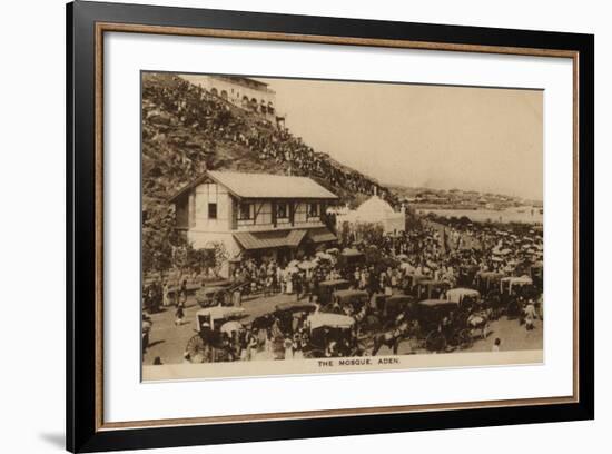 The Mosque, Aden-null-Framed Photographic Print