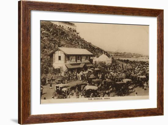 The Mosque, Aden-null-Framed Photographic Print