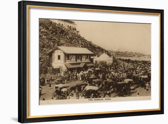 The Mosque, Aden-null-Framed Photographic Print