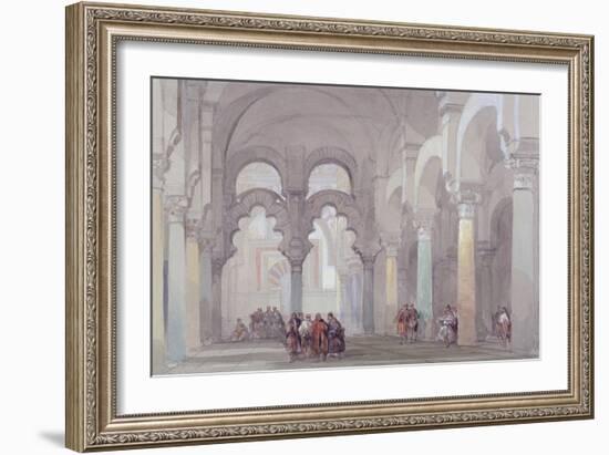 The Mosque at Cordova, 1833-David Roberts-Framed Giclee Print