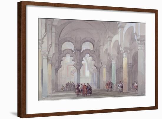 The Mosque at Cordova, 1833-David Roberts-Framed Giclee Print