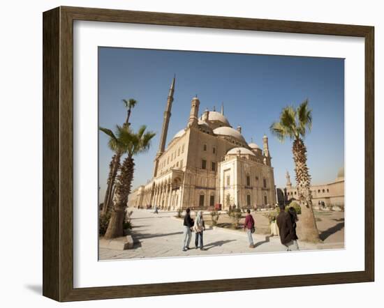 The Mosque of Muhammad Ali at the Citadel, Cairo, Egypt, North Africa, Africa-Michael Snell-Framed Photographic Print