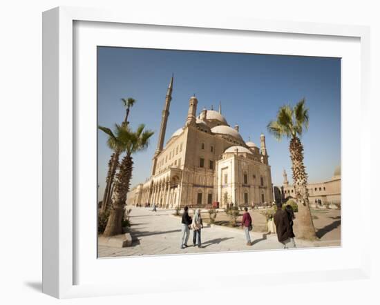 The Mosque of Muhammad Ali at the Citadel, Cairo, Egypt, North Africa, Africa-Michael Snell-Framed Photographic Print