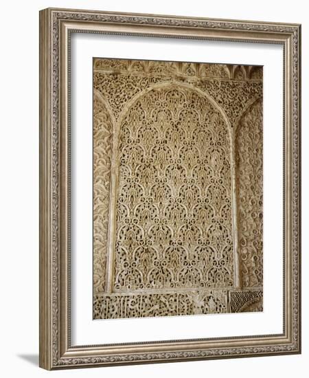 The mosque of Sidi (Saint) Boumedienni at Tlemcen-Werner Forman-Framed Giclee Print