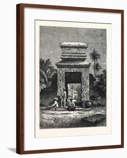 The Mosque of Soerabaija, Batavia, Java, Indonesia-null-Framed Giclee Print