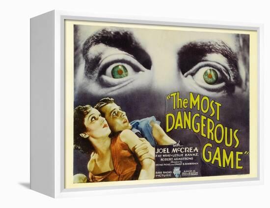 The Most Dangerous Game, 1932-null-Framed Stretched Canvas