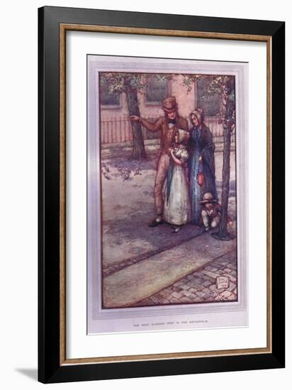 The Most Elegant Spot in the Metropolis-Sybil Tawse-Framed Giclee Print