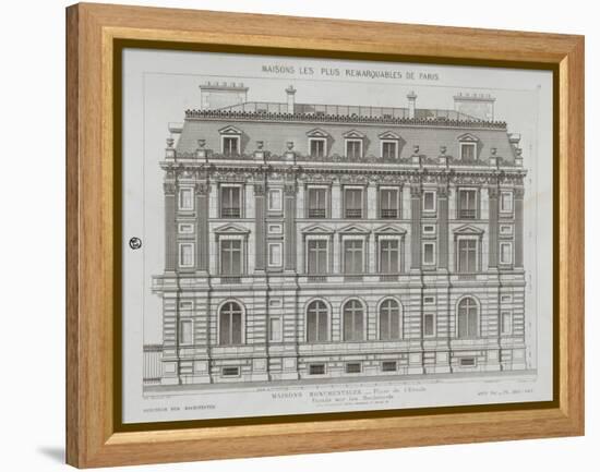 The Most Remarkable Houses in Paris-Theodore Vacquer-Framed Premier Image Canvas