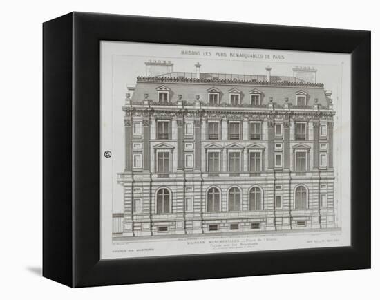 The Most Remarkable Houses in Paris-Theodore Vacquer-Framed Premier Image Canvas