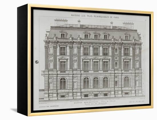 The Most Remarkable Houses in Paris-Theodore Vacquer-Framed Premier Image Canvas