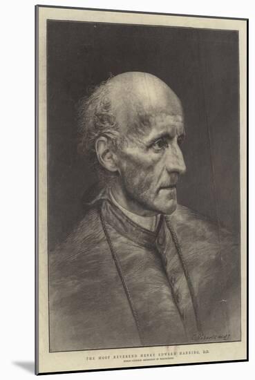 The Most Reverend Henry Edward Manning-null-Mounted Giclee Print