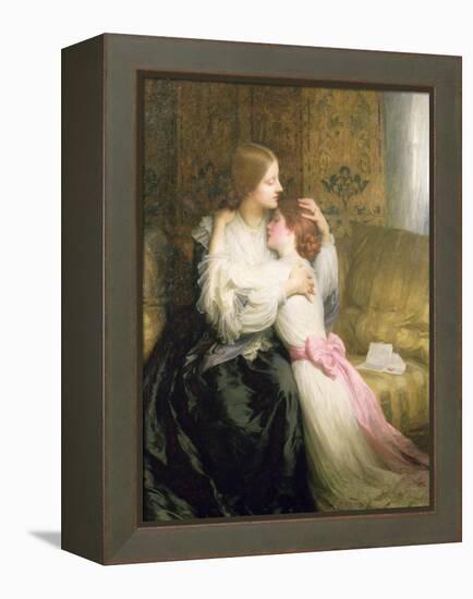 The Mother, 1907-Frank Bernard Dicksee-Framed Premier Image Canvas