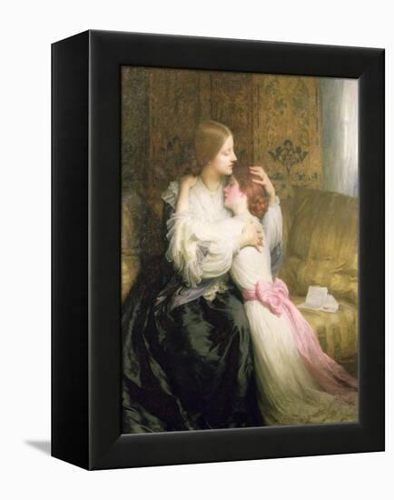 The Mother, 1907-Frank Bernard Dicksee-Framed Premier Image Canvas