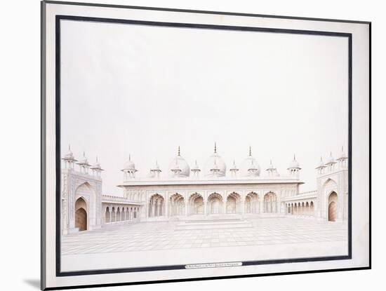 The Moti Musjid in the Fort of Agra, C. 1815-null-Mounted Giclee Print